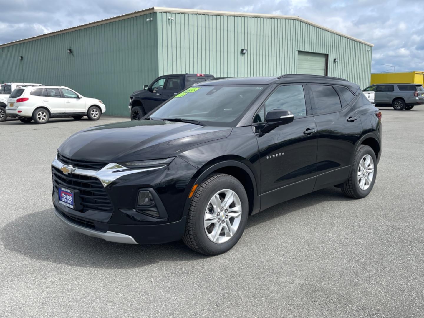 2021 BLACK CHEVROLET BLAZER LT (3GNKBJRSXMS) with an 3.6L engine, Automatic transmission, located at 1960 Industrial Drive, Wasilla, 99654, (907) 274-2277, 61.573475, -149.400146 - Photo#0